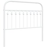  Metalno zamjensko uzglavlje bijelo 107 cm | shoptok.hr