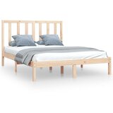 The Living Store Posteljni okvir iz trdne borovine 140x200 cm - Posteljni Okvir, (21526243) | Shoptok.si