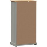  Regal za knjige VIGO sivi 60x35x114,5 cm od masivne borovine | shoptok.hr