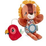 Lilliputiens® ročna lutka z dejavnostmi – lev Jack Cene