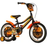 MOT160 moto cross 16" deč. bic. crno oranž kontra 2020 EUR1 @ - dečiji bicikli