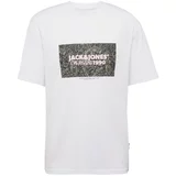 Jack & Jones Majica 'JORBUSHWICK' pijesak / roza / crna / bijela