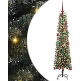 vidaXL Umjetno božićno drvce s stalakom Zelena 50.5 x 50.5 x 180 cm | shoptok.hr