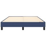  Okvir za krevet s oprugom plavi 140 x 200 cm od tkanine | shoptok.hr