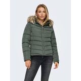 Only Prehodna jakna 'ONLELLAN' bež / jelka | Shoptok.si