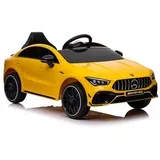 Licencirani Mercedes CLA žuti 4x4 - auto na akumulator