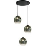  Luster na sajli MIRROR 3xE27/14W/230V zadimljeno zelene boje Cene