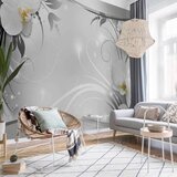 Artgeist Fototapeta Silver Abstract, 400x280cm | Shoptok.si