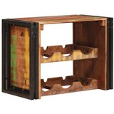  Stalak za vino Smeđa 100 x 45 x 33 cm Čvrsto reciklirano drvo | shoptok.hr