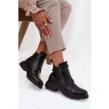 Boto Insulated Women's Boots with Zipper and Decorative Detail Black Roselle | shoptok.hr