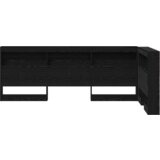  Skladišno uzglavlje Crni hrast 75 cm Konstruirano drvo | shoptok.hr