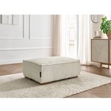 Bobochic Paris Bež tabure iz rebrastega žameta Chelsea – | Shoptok.si