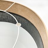  Plafonsko svetlo SIRJA WOOD 2xE27/15W/230V Ø 45 cm crna/hrast | Eponuda.com