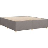 vidaXL Posteljni okvir brez vzmetnice taupe 200x200 cm blago, (21369141) | Shoptok.si