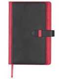  NOTES A5 CRTE 256L OD UMJETNE KOŽE SA PROSTOROM ZA KREDITNE KARTICE MACMA 2008805 CRVENO-CRNI | shoptok.hr