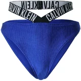 Calvin Klein Swimwear Bikini hlačke 'Intense Power' modra / črna / bela