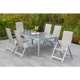 Gardenson Vrtna Miza Steklo, Aluminij, 190x100 | Shoptok.si