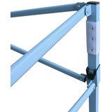 vidaXL sklopivi Šator s 3 Panela 3x4,5 m Krem Plavi | shoptok.hr