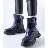 Gemre Navy snow boots with a chunky sole Carta | Shoptok.si