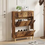  Ormar za cipele DELFT 78 x 24 x 103 cm Konstruirano drvo - Staro drvo | shoptok.hr