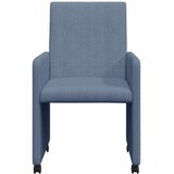  Blagovačke stolice s kotačima 2 pcs Plava 57 x 66 x 94 cm | shoptok.hr