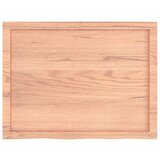  Kupaonska radna ploča svjetlosmeđa 80x60x(2-6) cm masivno drvo | shoptok.hr