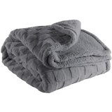 Tiseco Home Studio Siva deka od mikropliša 150x200 cm Rava – | shoptok.hr