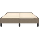  Okvir za krevet s oprugom smeđesivi 120 x 200 cm od tkanine | shoptok.hr