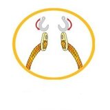 Woopie ljuljačka 3 u 1 - narančasto - zelena | shoptok.hr