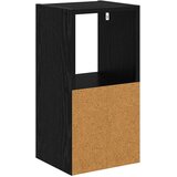  Noćni ormarić Crni hrast 25,5 x 22 x 49,5 cm Konstruirano drvo | shoptok.hr