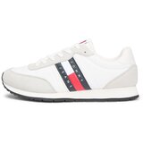 Tommy Jeans Nizke superge 'CLASSIC' svetlo siva / rdeča / črna / bela Cene