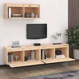 TV ormarići 3 kom od masivne borovine | shoptok.hr