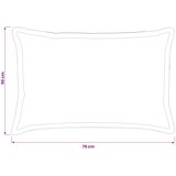  Presvlaka za jastuk 2 pcs HOUTEN Ružičasta 50 x 70 cm Baršun | shoptok.hr