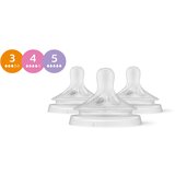 Philips Avent Set cucli za flašicu Natural Response, Multi protok 3, 4 i 5, 3 komada Cene