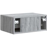  Stenski nočni omarici 2 pcs Siva Sonoma 49 x 34,5 x 20 cm, (5000209779) | Shoptok.si