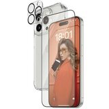 PanzerGlass ZESTAW BUNDLE 3IN1 ETUI PRZEZROCZYSTE + FOLIA + OSŁONA APARATU DO IPHONE 15 PRO MAX, (21356607) | Shoptok.si