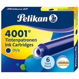 Pelikan Črnilni vložek 50 TP/6, moder Cene