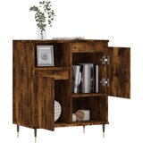  Komoda boja dimljenog hrasta 60 x 35 x 70 cm konstruirano drvo | shoptok.hr