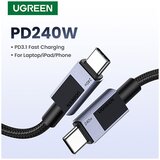 Ugreen USB-C na USB-C Kabel za Punjenje 240W, 1m | shoptok.hr