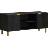 TV ormarić crni 105 x 33 x 46 cm konstruirano drvo | shoptok.hr