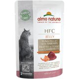 Almo Nature HFC Jelly vrečke 24 x 55 g - Tunin file s kozicami | shoptok.hr