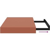  Stenska polica Rdeča 40 x 23,5 x 4 cm Konstruiran les, (5000200570) Slike