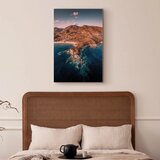  Slika - Cliff in Kalamitsi (1 Part) Vertical 20x30 Premium Print | shoptok.hr