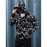 DStreet Bluza męska rozpinana z kapturem czarna | Shoptok.si
