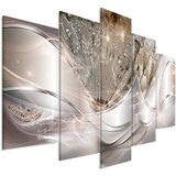 Slika - Modern Dandelions (5 Parts) Beige Wide 225x100 | shoptok.hr
