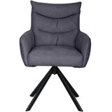 Hom`in NASLANJAČ, kovina, tekstil črna, temno siva | Shoptok.si