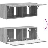  Komplet TV omaric 2 pcs Siva Sonoma Konstruiran les, (5000132211) | Shoptok.si