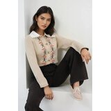 Trend Alacati Stili ženski kardigan Alc-X14844, sivi Cene