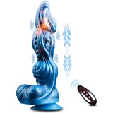 SuperLove Monster Fantasy Ultimate Thrusting Heating Vibrator with Remote Blue | shoptok.hr