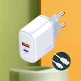 Ldnio Kucni punjac LDNIO A2526C 45W PD + (QC4+ | QC3.0) (USB-A + USB-C) kabal type-C - type C | Eponuda.ba